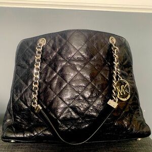 Michael Kors chain tote shoulder bag